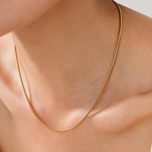 Timeless Gold Snake Chain Necklace